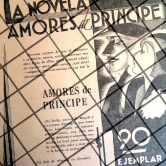 AFICHE PUBLICITARIO ANTIGUO EDITORIAL SAYROLS 1934 NO ES LIBRO