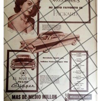 CARTEL PUBLICITARIO CELIA DE ALARCON Y GRUPO NOVEDADES