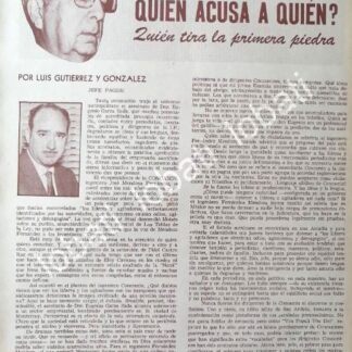 CARTEL ANTIGUO ORIGINAL DE CONTROVERSIA SOBRE MUERTE DE AUGENIO GARZA SADA OCT 1973 /fep