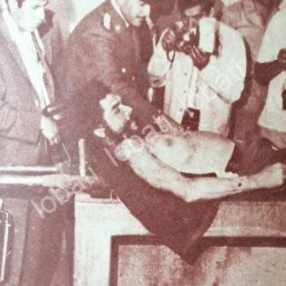 CARTEL ANTIGUO ORIGINAL DE REPORTAJE DE LA MUERTE DEL CHE GUEVARA 1967 / RARO