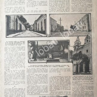 CARTEL ANTIGUO ORIGINAL DE ATLAQUIHUAYAN. POEMA INEDITO DE JOAQUIN RAMIREZ CABAÑAS, 1925 (TACUBAYA)