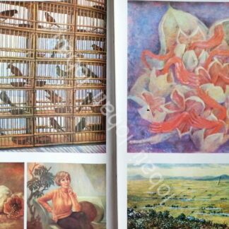 CARTEL ANTIGUO ORIGINAL DE EXPOSICION DE LA PINTORA MAKRINA KRAUSS 1969 /PINTORES