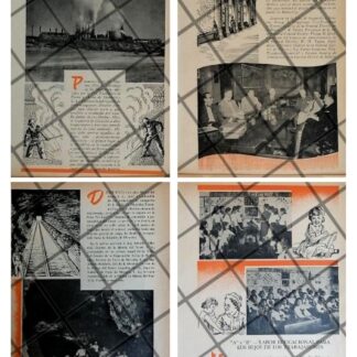 4 AFICHES RETRO FUNDIDORA MONTERREY 1955