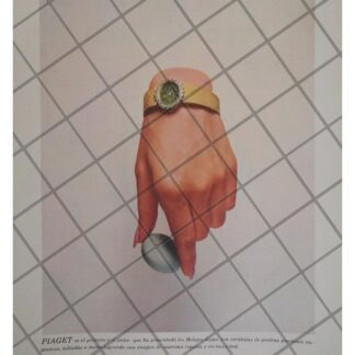CARTEL PUBLICITARIO RETRO. RELOJES PIAGET 1967 /9