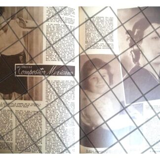 AFICHE RETRO NIÑOS MUSICOS LOORIN MAAZEL / AGUSTIN ANIEVAS