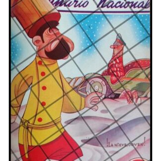 CARICATURA ANTIGUA. STALIN SE BURLA DE HITLER 1941