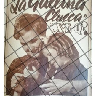 AFICHE RETRO PELICULA LA GALLINA CLUECA 1942