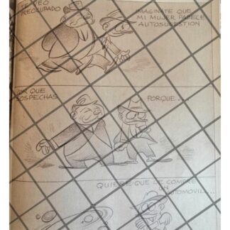 RARA TIRA COMICA ANTIGUA 1942 HANS Y FRITZ /ANGEL ZAMARRIPA 11