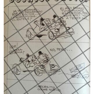 TIRA COMICA ANTIGUA CUENTOS JUDIOS 1941 /ANGEL ZAMARRIPA 16