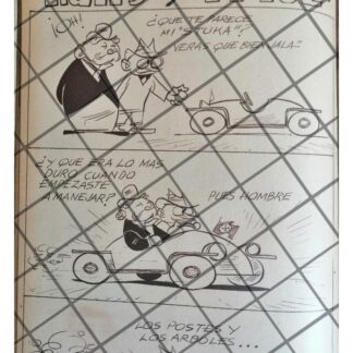 RARA TIRA COMICA ANTIGUA 1941 HANS Y FRITZ /ANGEL ZAMARRIPA 10