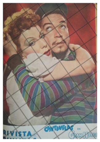 PORTADA RETRO PELICULA GRAN HOTEL. CANTINFLAS