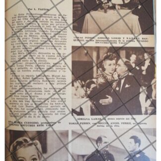 AFICHE RETRO FILMAN PELICULA. CUANDO ESCUCHES ESTE VALS