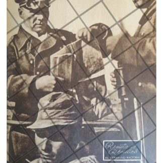 AFICHE RETRO ANUNCIAN FALSA MUERTE ERWIN ROMMEL