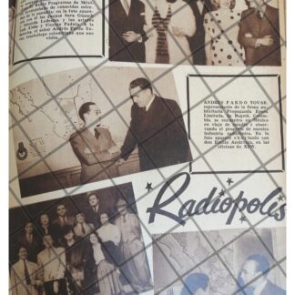 AFICHES RETRO EMILIO AZCARRAGA Y OTROS 1944