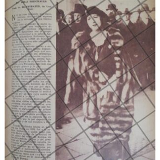 AFICHE RETRO MIKHAILOVNA KOLONTAI 1944