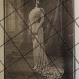 CARTEL ANTIGUO 1910 VESTIDOS DE LUJO CASA FELIX DE PARIS 10