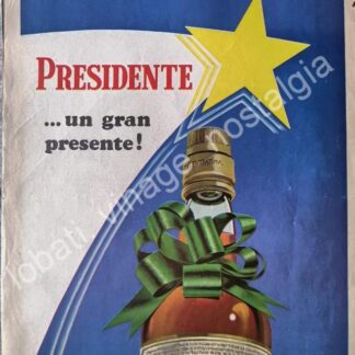 CARTEL ANTIGUO ORIGINAL DE BRANDY DON PEDRO 1973 UN GRAN PRESENTE