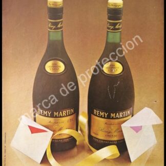 CARTEL ANTIGUO ORIGINAL DE CHAMPAGNE REMI MARTIN 1979 /3
