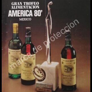 CARTEL ANTIGUO ORIGINAL DE VINOS SEÑORIO DE LOS LLANOS. 1980s