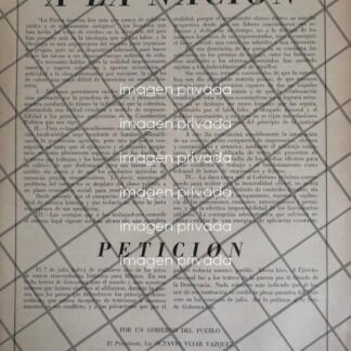 AFICHE POLITICO RETRO PARTIDO NACIONAL DEMOCRATA IND. 1946