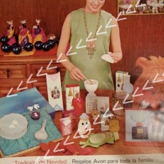 CARTEL PUBLICITARIO RETRO COSMETICOS AVON 1966 /27