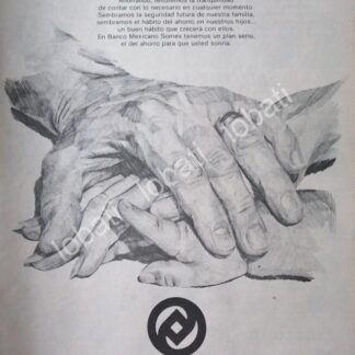 CARTEL ANTIGUO ORIGINAL DE BANCO MEXICANO SOMEX 1980 /133