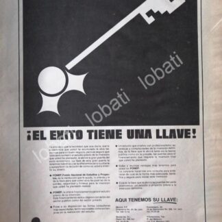 CARTEL ANTIGUO ORIGINAL DE BANCO NACIONAL FINANCIERA 1980 /131
