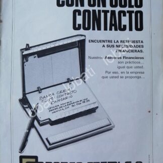 CARTEL ANTIGUO ORIGINAL DE BANCO BANCA CREMI S.A 1981 /126