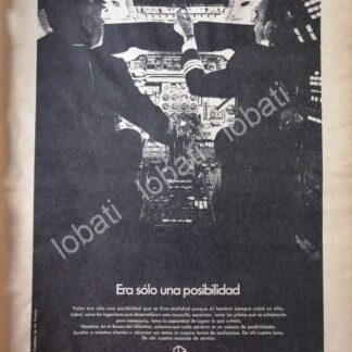 CARTEL ANTIGUO ORIGINAL DE AFICHE DEL BANCO DEL ATLANTICO 1980 /136