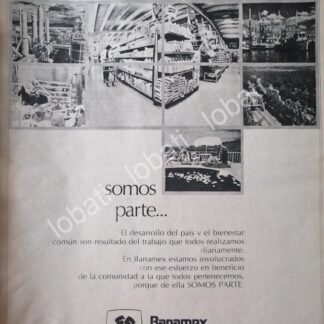 CARTEL ANTIGUO ORIGINAL DE BANCO BANAMEX 1979 /135