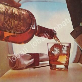 CARTEL ANTIGUO ORIGINAL DE VINOS WHISKY CHIVAS REGAL 1970s /405