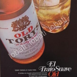 CARTEL ANTIGUO ORIGINAL DE VINOS. WHISKY OLD TORYS 1960s /535