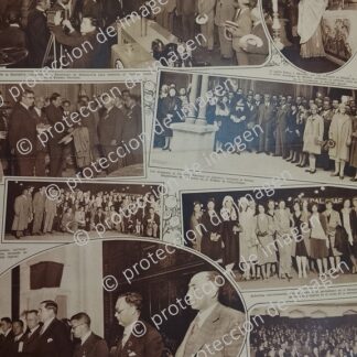 CARTEL ANTIGUO. ORTIZ RUBIO Y EXPO DE MAQUINARIA AGRICOLA ETC 1930