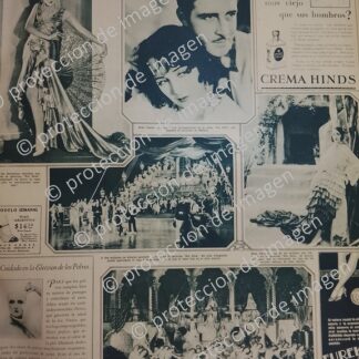 AFICHE ANTIGUO PELICULA. RIO RITA 1930 PROMOCION /CINE