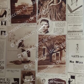 CARTEL ANTIGUO. PINTORES. MANUEL CACERES NOVELO Y VICENTE CASTILLO ORAMAS 1930