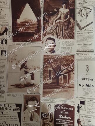 CARTEL ANTIGUO. PINTORES. MANUEL CACERES NOVELO Y VICENTE CASTILLO ORAMAS 1930