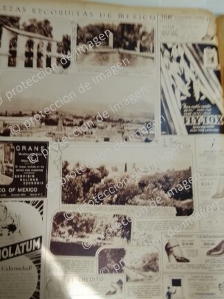 CARTEL ANTIGUO. CUERNAVACA MORELOS, 1930 Y OTROS /LDM