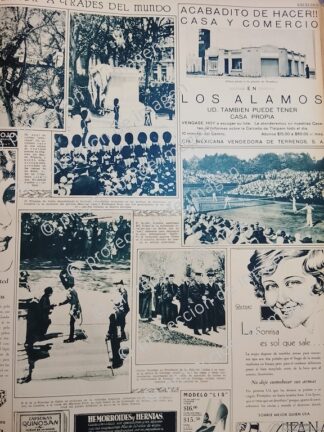 CARTEL ANTIGUO. INICIOS DE LA COLONIA LOS ALAMOS D.F 1930 Y OTROS /BIENES RAICES /2