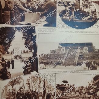 CARTEL ANTIGUO. PASCUAL ORTIZ RUBIO VOTANDO EN TEHOTIHUACAN 1930 /POLITICOS