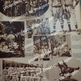 CARTEL ANTIGUO. FERNANDO BARRADAS Y EL CLUB MEXICO DE BASEBALL 1930 ETC /DPTS