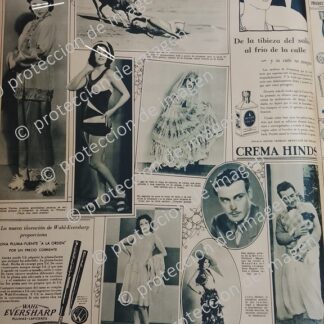 AFICHE ANTIGUO, LA ACTRIZ RAQUEL TORRES 1930 / ARTISTAS