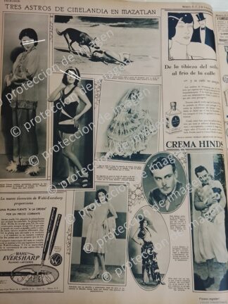 AFICHE ANTIGUO, LA ACTRIZ RAQUEL TORRES 1930 / ARTISTAS