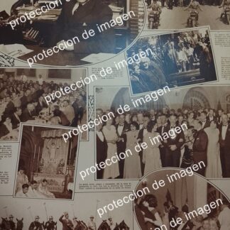 AFICHE ANTIGUO. FALLECE GONZALO ESPINOZA DIRECTOR DE ESCELSIOR /JUNIOR CLUB Y MAS / ASM /PERIODISTAS