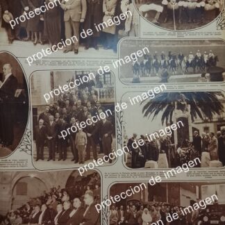 AFICHE ANTIGUO. EVENTOS POLITICOS Y CULTURALES 1930