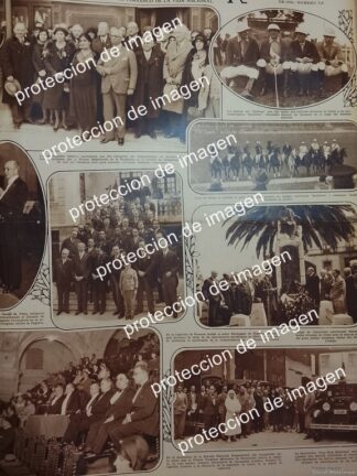 AFICHE ANTIGUO. EVENTOS POLITICOS Y CULTURALES 1930