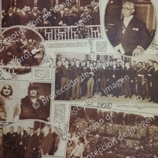 AFICHE ANTIGUO, TOMA DE POSESION PASCUAL ORTIZ RUBIO 1930 /POLITICOS