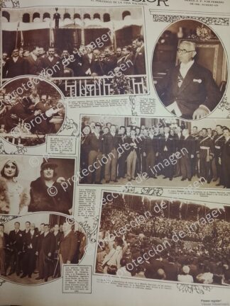 AFICHE ANTIGUO, TOMA DE POSESION PASCUAL ORTIZ RUBIO 1930 /POLITICOS