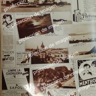 AFICHE ANTIGUO. PARAJES DE CHAPALA, GUADALAJARA 1930 /LDM