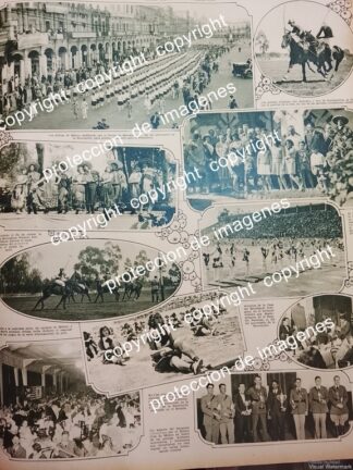 AFICHE ANTIGUO. DESFILE CIVICO DEPORTIVO CDMX 1930