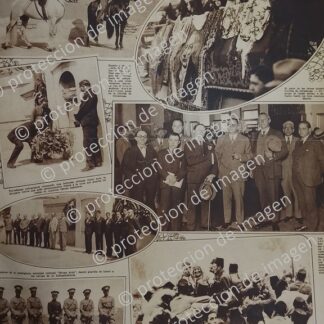 AFICHE ANTIGUO, EL GRUPO CULTURAL ARIEL Y OTROS 1930 / POLITICOS